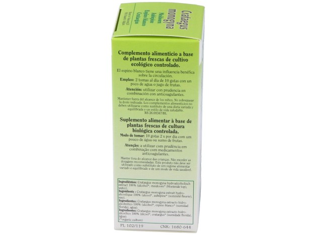 Ext. Crataegus Monogyna (Espino Blanco) 50Ml.