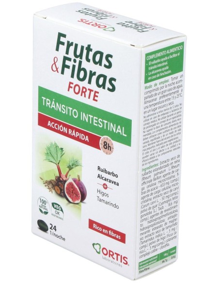 Frutas Y Fibras Forte 24 Comprimidos
