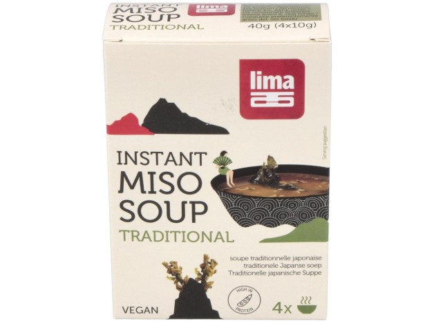 Sopa Miso Tradicional Instantanea 4Sbrs. Bio Vegan