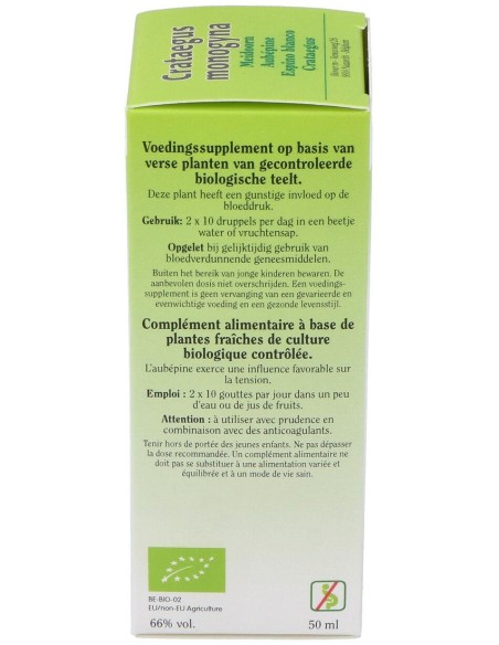 Ext. Crataegus Monogyna (Espino Blanco) 50Ml.