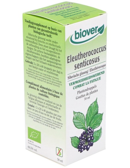 Biover Eleuterococo Eleutherococcus Senticosus 50Ml