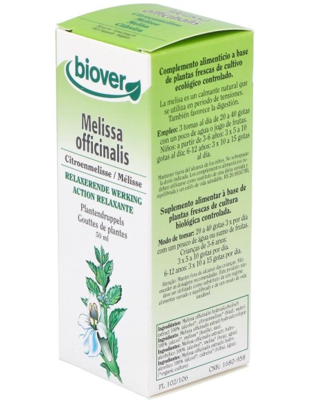 Ext. Melissa Officinalis (Melisa) 50Ml.