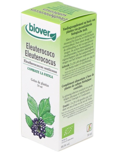 Biover Eleuterococo Eleutherococcus Senticosus 50Ml