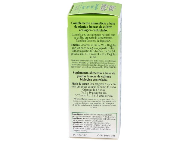 Ext. Melissa Officinalis (Melisa) 50Ml.