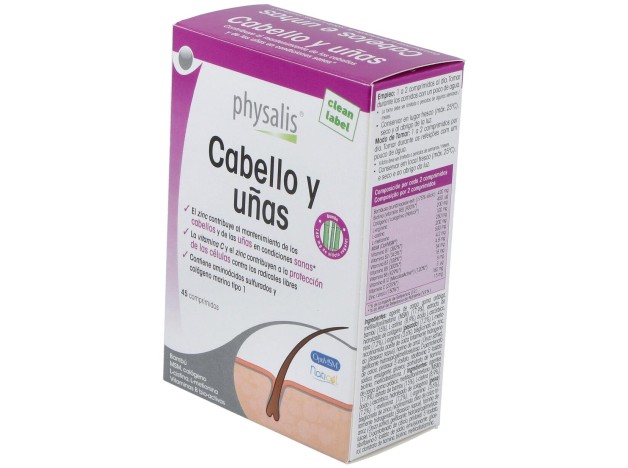 Physalis Cabello Y Uñas 45Comp