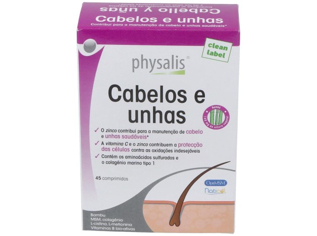 Physalis Cabello Y Uñas 45Comp