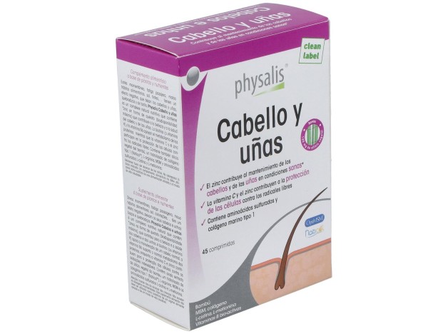 Physalis Cabello Y Uñas 45Comp
