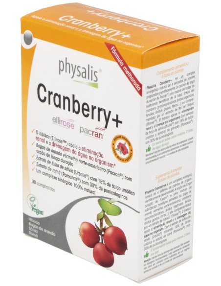 Physalis Cranberry+ 30Uds