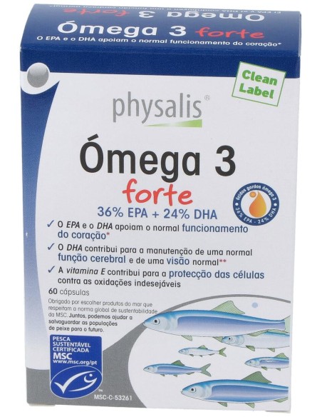 Physalis Omega 3 Forte Epa + Dha 60Caps