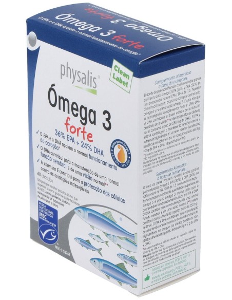 Physalis Omega 3 Forte Epa + Dha 60Caps