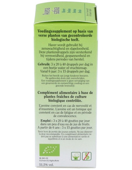 Ext. Avena Sativa (Avena) 50Ml.