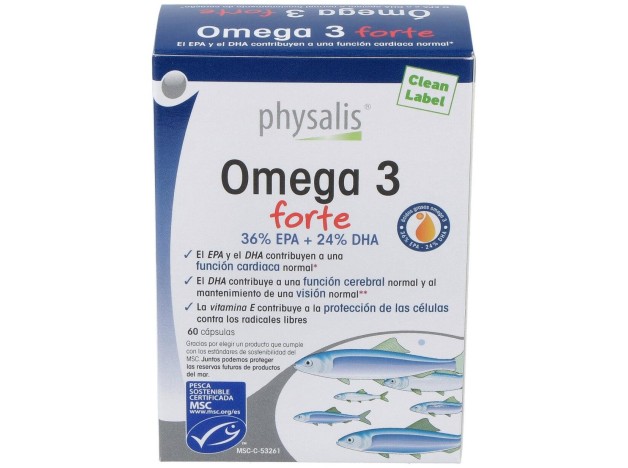 Physalis Omega 3 Forte Epa + Dha 60Caps