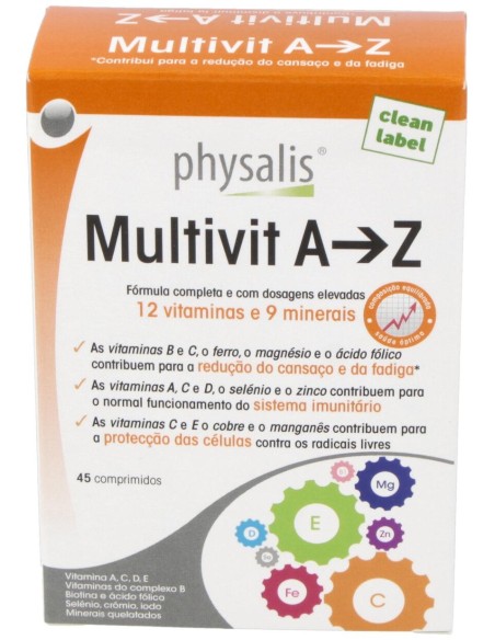 Physalis Multivit A-Z 45Comp