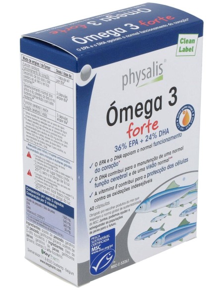 Physalis Omega 3 Forte Epa + Dha 60Caps