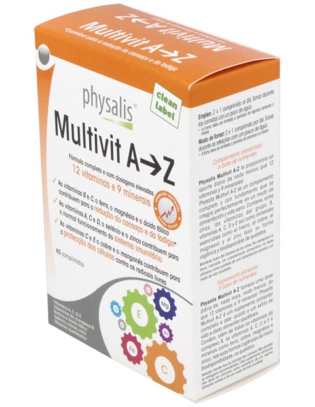 Physalis Multivit A-Z 45Comp
