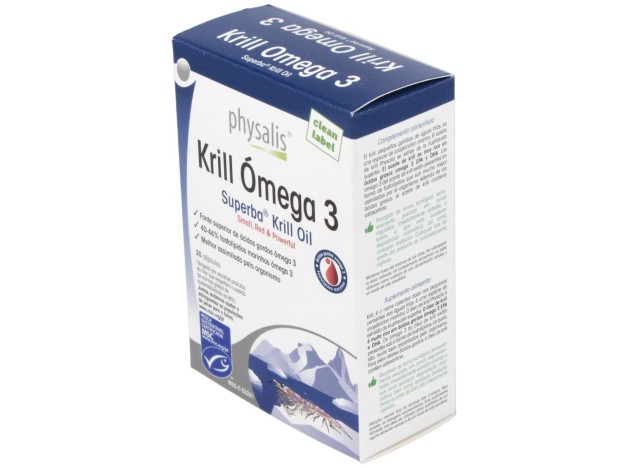 Physalis Krill Omega 3 30Caps