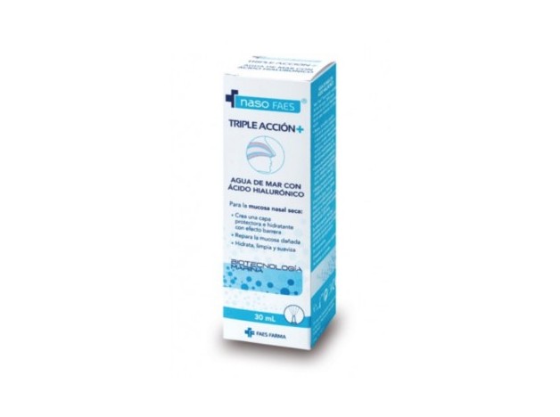 NASO FAES TRIPLE ACCION+ LIMPIEZA NASAL 30 ML