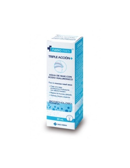 NASO FAES TRIPLE ACCION+ LIMPIEZA NASAL 30 ML