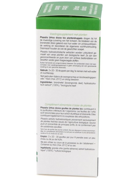 Physalis Urtiga Dioica Extracto Hidroalcoholico Bio 100Ml