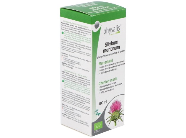 Physalis Gotas De Plantas Silybum Marianum Bio...