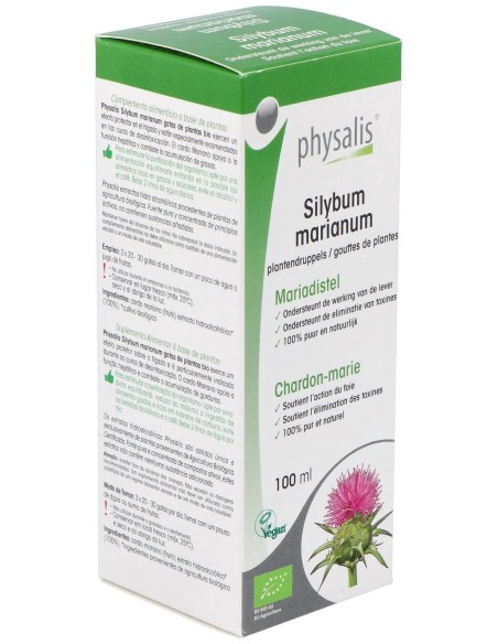 Physalis Gotas De Plantas Silybum Marianum Bio 100Ml