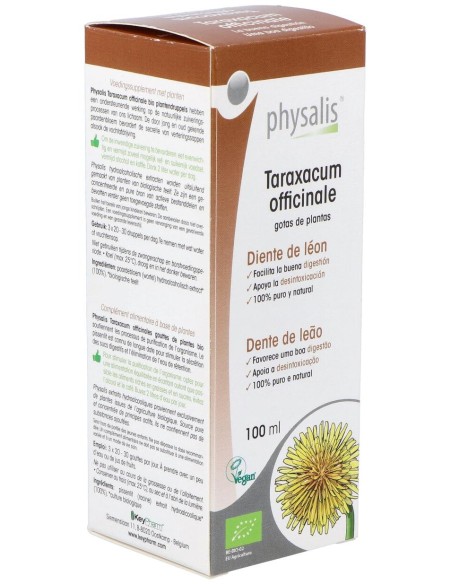 Physalis Diente De León Extracto Hidroalcoholico Bio 100Ml