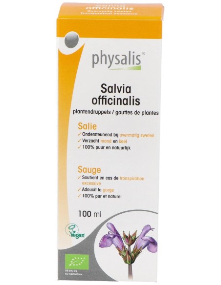 Physalis Salvia Officinalis Extracto Hidroalcoholico Bio 100Ml