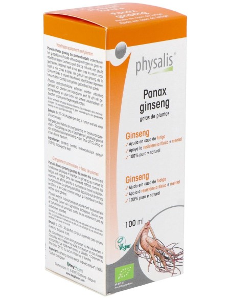 Physalis Ginseng Extracto Hidroalcoholico Bio 100Ml
