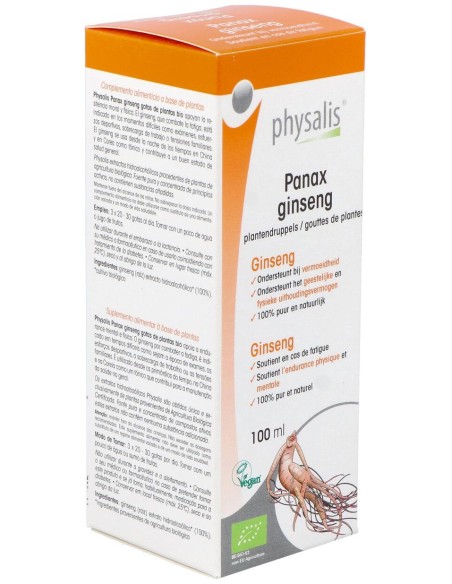 Physalis Ginseng Extracto Hidroalcoholico Bio 100Ml