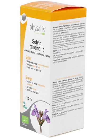 Physalis Salvia Officinalis Extracto Hidroalcoholico Bio 100Ml
