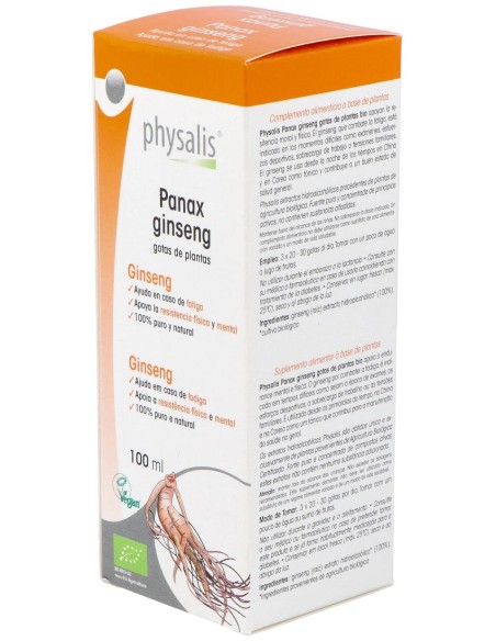 Physalis Ginseng Extracto Hidroalcoholico Bio 100Ml