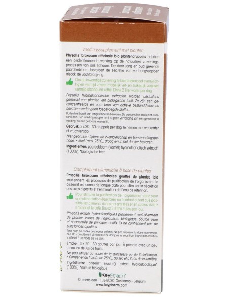 Physalis Diente De León Extracto Hidroalcoholico Bio 100Ml