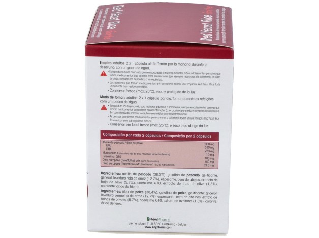 Levadura Roja De Arroz Q10 Forte 60Cap.