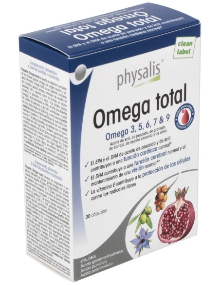 Physalis Omega Total 30Caps