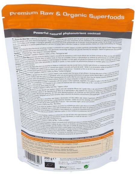 Biotona Maca En Polvo Raw Superfood Bio 200G