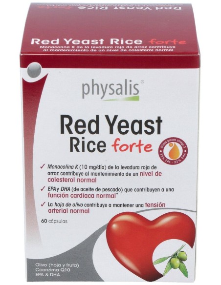 Levadura Roja De Arroz Q10 Forte 60Cap.