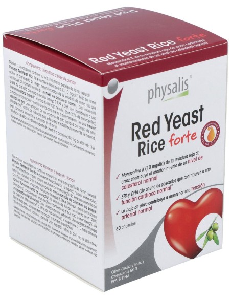 Levadura Roja De Arroz Q10 Forte 60Cap.