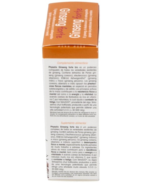 Physalis Ginseng Forte Bio 30Comp