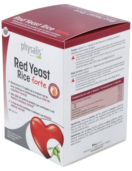 Levadura Roja De Arroz Q10 Forte 60Cap.