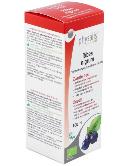 Physalis Grosellera Negro Extracto Hidroalcoholico Bio 100Ml