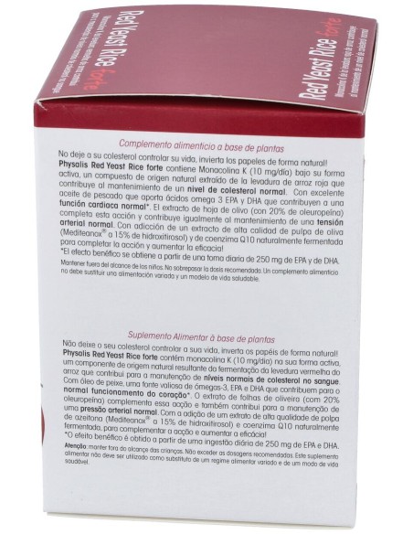 Levadura Roja De Arroz Q10 Forte 60Cap.