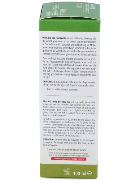 Physalis Aceite De Ricino 100 Ml