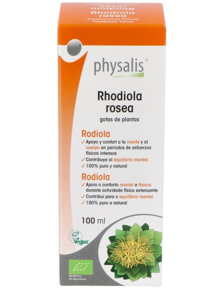 Physalis Rhodiola Rosea Extracto Hidroalcoholico Bio 100Ml