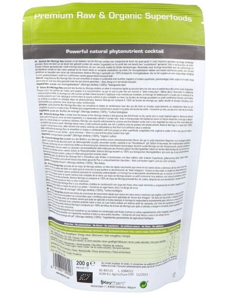Biotona Moringa Raw Superfood Bio 200G
