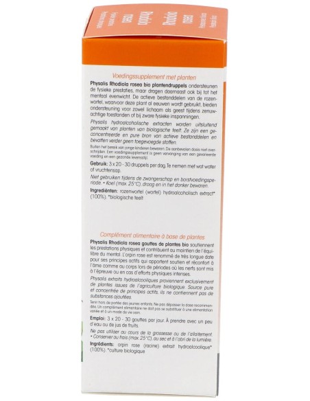 Physalis Rhodiola Rosea Extracto Hidroalcoholico Bio 100Ml