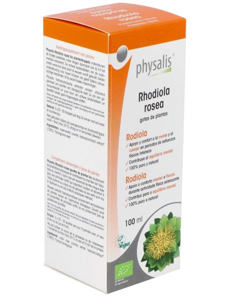 Physalis Rhodiola Rosea Extracto Hidroalcoholico Bio 100Ml
