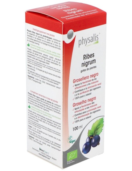 Physalis Grosellera Negro Extracto Hidroalcoholico Bio 100Ml