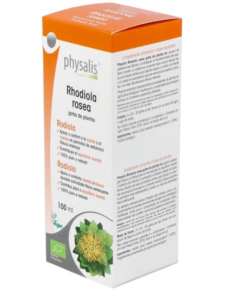 Physalis Rhodiola Rosea Extracto Hidroalcoholico Bio 100Ml