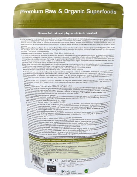 Hemp Protein Cañamo 300Gr. Bio