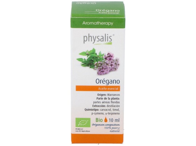 Physalis Aceite Esencial De Orégano Bio 10Ml